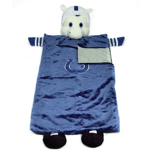 SC Sports Indianapolis Colts Plush Mascot Sleeping Bag