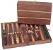 Wood Travel Backgammon Set - 6"