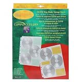 Office Products : CD Media Binder Refill, 25 Refill Pages