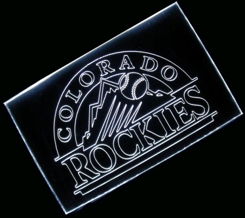 Buy MLB - Colorado Rockies Team Logo Neon Light Sign by scopewise co