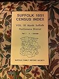Suffolk 1851 census index. Vol.10, North Suffolk Hartismere district. Pt.1, A - Constable