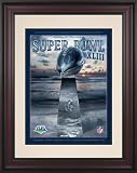 Framed 10.5 x 14 Super Bowl XLIII Program Print | Details: 2009, Steelers vs Cardinals