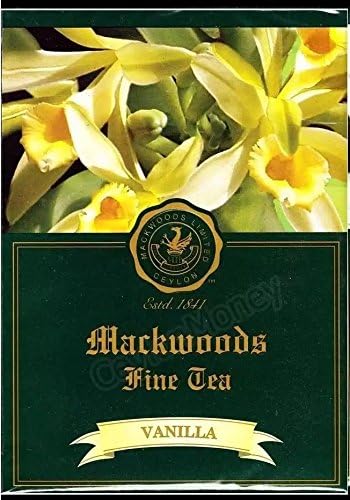Mackwoods Vanilla Flavoured Flavored Fine Black Tea 100g Loose Leaf Ceylon
