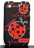Red Black Lady Bugs Design Hard Protector Cover Case for BlackBerry Curve 8520 8530