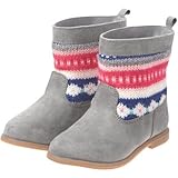 GYMBOREE(ジンボリー) フェアアイル ブーツ ドーヴ グレー シューズ 17cm【並行輸入】