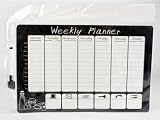 Write-N-Wipe Magnetic Weekly Planner With Pen 23cm X 34.5cm (KI4067)