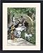 Framed Prints of Governesses with children in a park, 1800s from North Wind