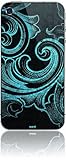 Skinit Protective Skin for iPhone 4G, iPhone 4GS, iPhone (Blue Flourish)