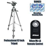 Nikon ML-L3 Remote Control for Nikon D40, D40x, D60, D80 & D90 Digital SLR  ....