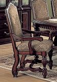 Home Elegance 1360A Carlsbad Collection Arm Chair Pack of 2