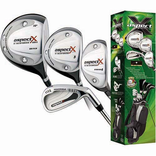 Intech Men's Aspect XL 3/9 Combo 15-Piece Golf Set