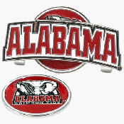 Alabama Crimson Tide Hat Clip Golf Ball Marker