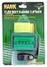 5-LED BICYCLE TAIL-LIGHT FLASHER W/ STRAP/CLIP GREEN