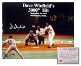 Dave Winfield Minnesota Twins MLB Hand Signed 16x20 Photograph 3000 Hit