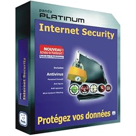 Panda Platinum Internet Security : Antivirus + Firewall + Antispam + Anti-spyware + Web Content Filtering