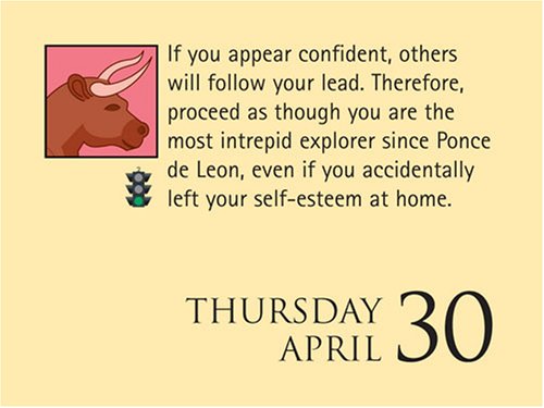 Taurus: 2009 Mini Day-to-Day Calendar under Personal Transformation in The Books Store