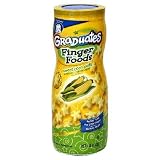 Review Gerber  / Gerber Finger Foods Puffs, Sweet Corn Puffs, 6-Count, 1.48-Ounce Unit (Pack of 2)