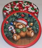 Review Scott's Cakes  / Scott's Cakes Jelly Belly Christmas Mix Jelly Beans in a Christmas Teddy Bear Tin