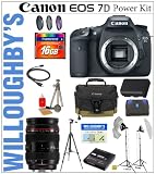 Canon EOS 7D 18 MP CMOS Digital SLR Camera Body with Canon EF 24 70mm f/2.8L USM Lens + Canon Deluxe Gadget Bag + Transcend 16GB 133x CompactFlash Memory Card + Sunpak 6600DX Digital Tripod + Canon LPE6 Spare Battery + Smith Victor KT500U Lighting Kit & Much More! Willoughbys Est. 1898 Pro Portrait & Wedding Enthusiast Lighting Bundle 514W98mLYqL. SL160 Canon EOS 7D 18 MP CMOS Digital SLR Camera Body with Canon EF 24 70mm f/2.8L USM Lens + Canon Deluxe Gadget Bag + Transcend 16GB 133x CompactFlash Memory Card + Sunpak 6600DX Digital Tripod + Canon LPE6 Spare Battery + Smith Victor KT500U Lighting Kit & Much More! Willoughbys Est. 1898 Pro Portrait & Wedding Enthusiast Lighting Bundle