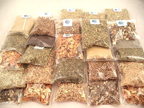 35 Herb Kit Metaphysical, Wicca, Pagan, Culinary, Tea, Ritual (Half Oz. Each)