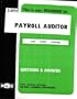 Payroll Auditor (Passbooks)