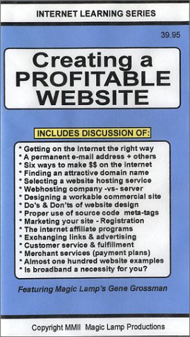 Creating A Profitable Website [VHS]