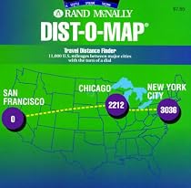 Rand McNally Dist-O-Map: Travel Distance Finder