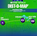 Rand McNally Dist-O-Map: Travel Distance Finder