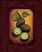 Tropical Fruit - Kiwi Subject Art Poster Print by Jessica Fries, 5x7