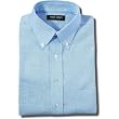 Neil Allyn Oxford Poly/Cotton Button Down Wrinkle Resistant Short Sleeve Dress Shirt for men