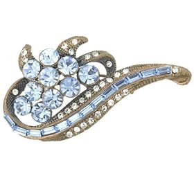 Scroll Pin Brooch by Pugster