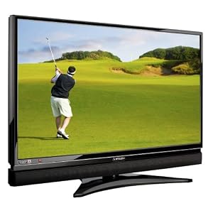 Mitsubishi LT-46149 46-Inch 1080p 120Hz LCD HDTV with Integrated Sound Projector