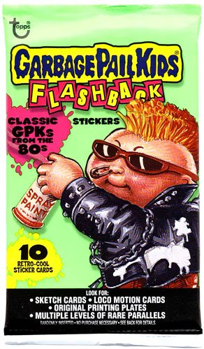 Topps Garbage Pail Kids Flashback Trading Card Stickers Pack