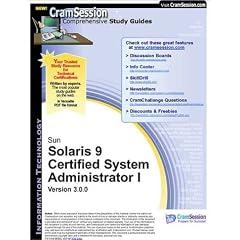 CramSession's Sun Solaris 9 Certified System Administrator I : Certification Study Guide