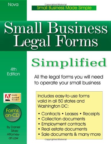 Small Business Legal Forms Simplified (Small Business Legal Forms Simplified (W/CD))