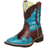 Ariat Womens Show Baby Square Toe Wing Tip Boo