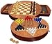 12 3-in-1 Game Set-Chinese Checkers,Chess and Checkers