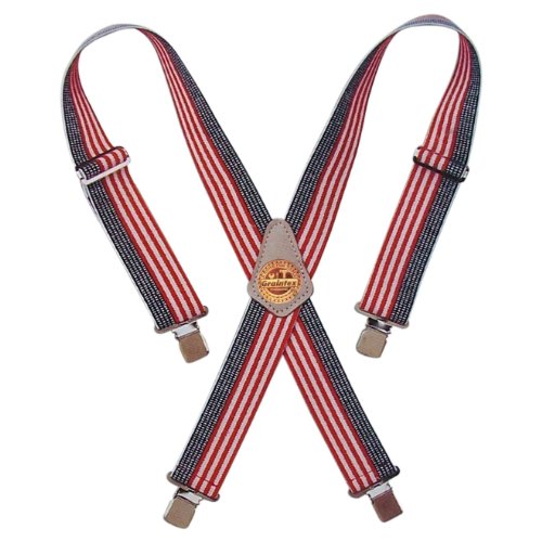 Graintex ES1467 USA Flag Elastic Suspenders