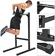 Yaheetech Heavy Duty Dip Stand Parallel Bar Bicep Triceps Home Gym Dipping Station