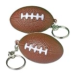 Foam Football Keychains