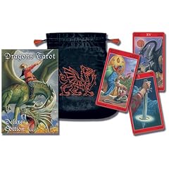 Dragons Tarot/Tarot de Los Dragones [With Embroidered Velvet Bag]