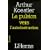 La pulsion vers l'autodestruction