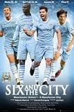 (24x36) Manchester Derby Six and the City Sports Poster Print