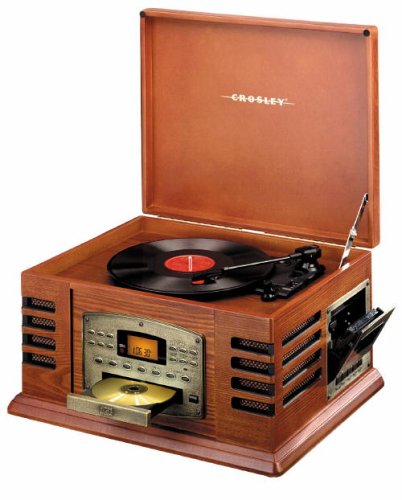Crosley CR79 4-in-1 Entertainer Plus Recorder - Paprika