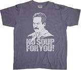  : Seinfeld Soup Nazi No Soup For You Blue T-Shirt Tee