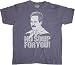 Seinfeld Soup Nazi No Soup For You Blue T-Shirt Tee