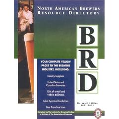 2001-2002 North American Brewer's Resource Directory, Sixteenth Edition