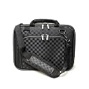 Acer Aspire One D250 10.1" Netbook carrying CaseCrown Premium Double Memory Foam Thin Case With Shoulder Strap (Checkered w/Pocket)