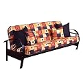 Evolution Full Futon Frame - Black