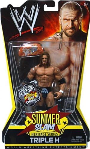 Mattel WWE Wrestling Summer Slam Heritage Series Action Figure Triple H [1 of 1000 Chairs]